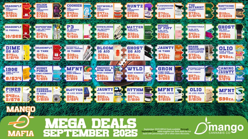 Mango Cannabis - Rochester -NOW OPEN! 🌼September Mega Deals! 🌼