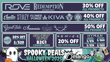 Mango Cannabis - Lansing Mangos Spooky Deals 🎃