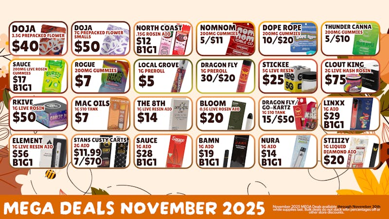 Mango Cannabis - Lansing Mango's Best Prices November MEGA Deals 🍁