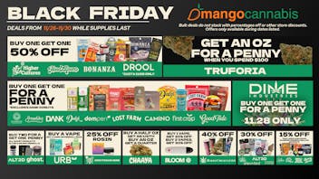 Mango Cannabis - Sunland Park Mango's Black Friday Week Specials 🍁