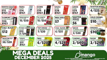 Mango Cannabis - Lansing Mango's Best December Deals