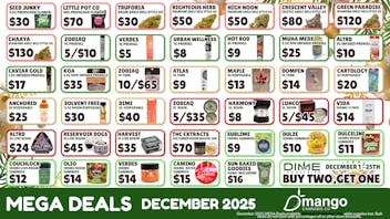 Mango Cannabis - Sunland Park Mango's Best December Deals