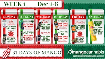 Mango Cannabis - OKC May Ave. 31 Days of Mango: Great Deals Every Day