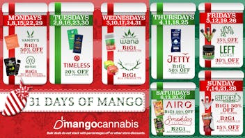 Mango Cannabis - Rochester 31 Days of Mango!