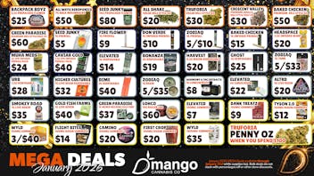 Mango Cannabis - Sunland Park Mango's Best January Deals