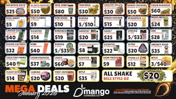 Mango Cannabis - Sunland Park Mango's Best January Deals