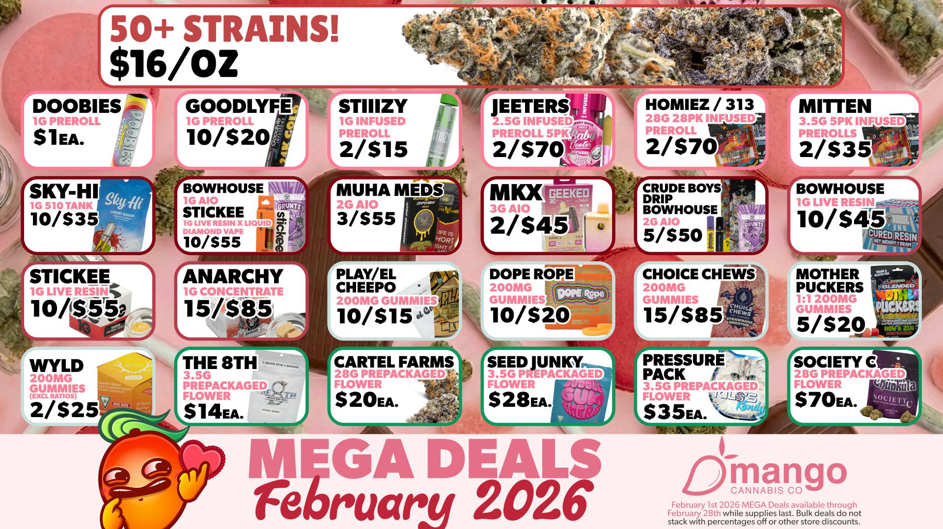 Mango Cannabis - New Buffalo - Now Open! Mango's Best Deals!