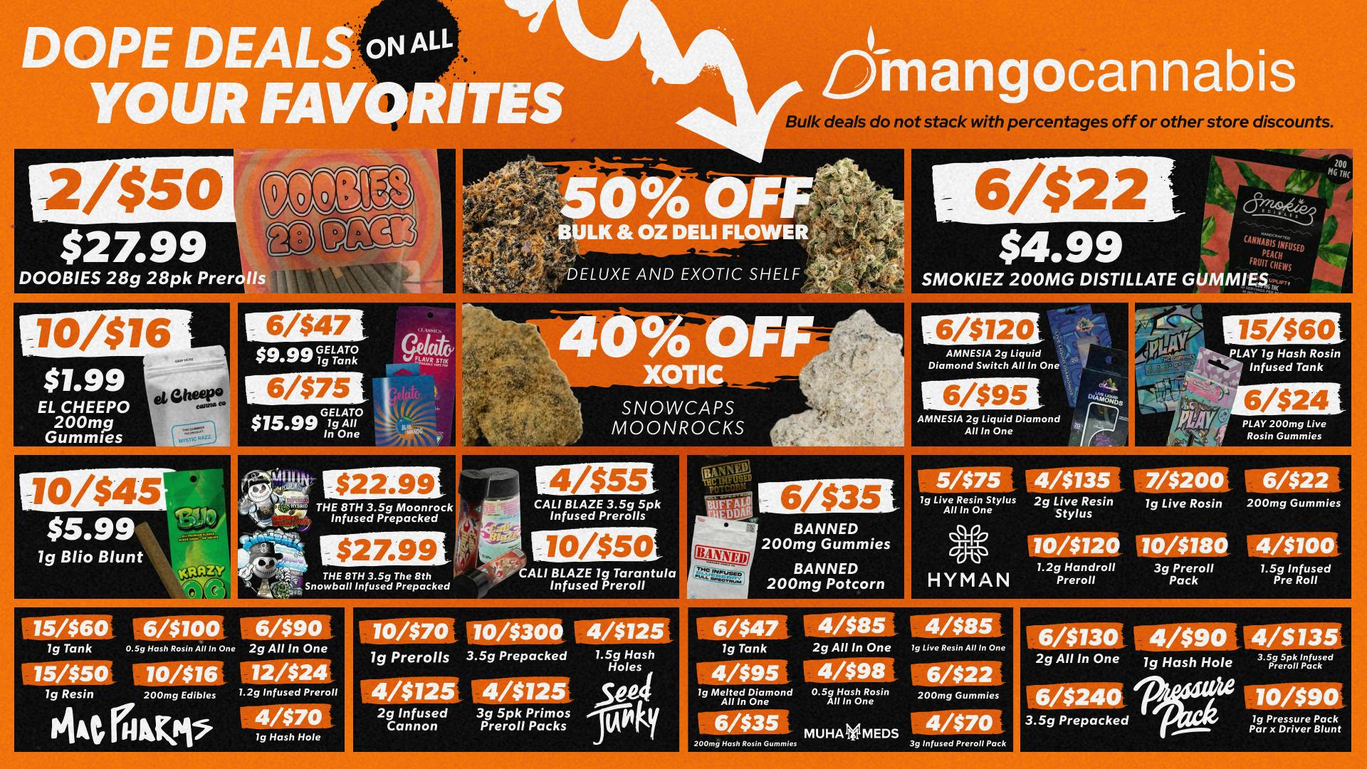 Mango Cannabis - New Buffalo - Now Open! Bulk prices. Border convenience!