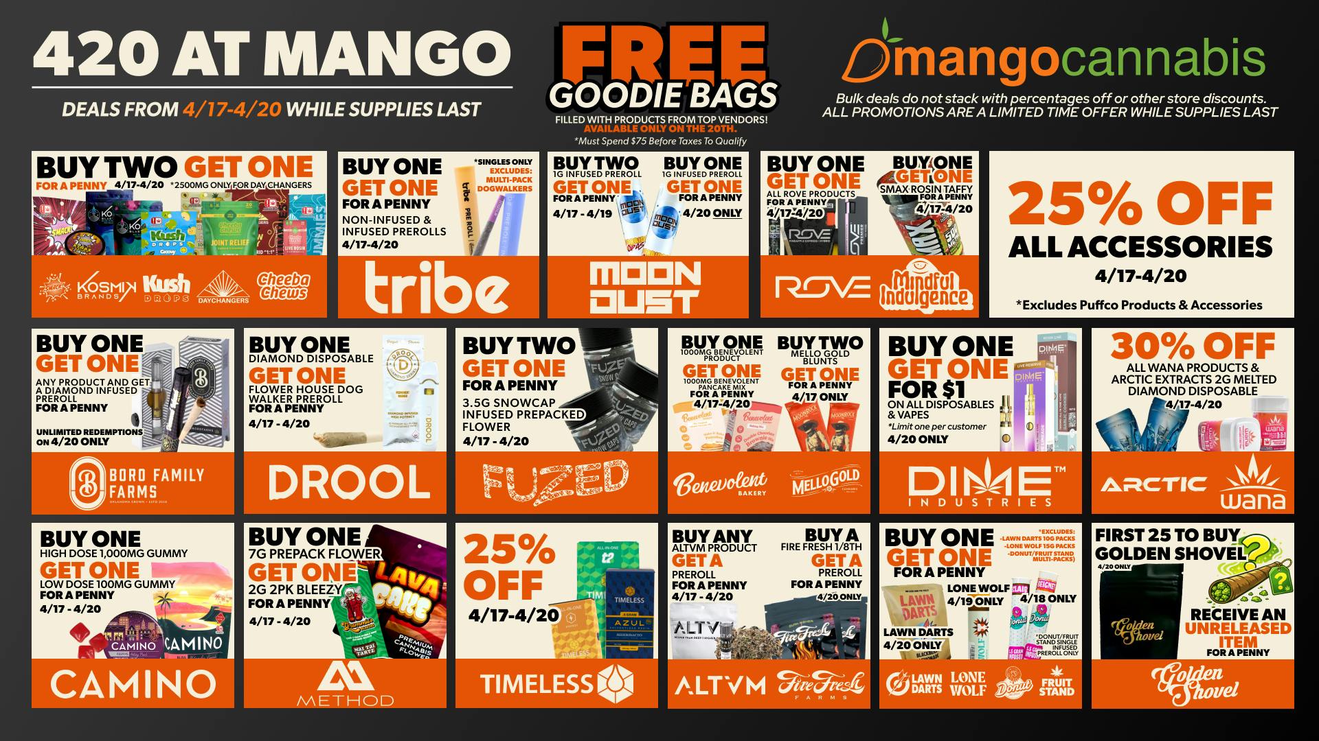 Mango Cannabis - Edmond Mango's Best 420 Deals