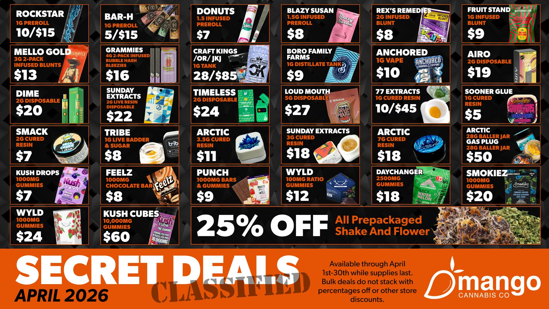 Mango Cannabis - Edmond You Weren't Supposed to See These Deals!