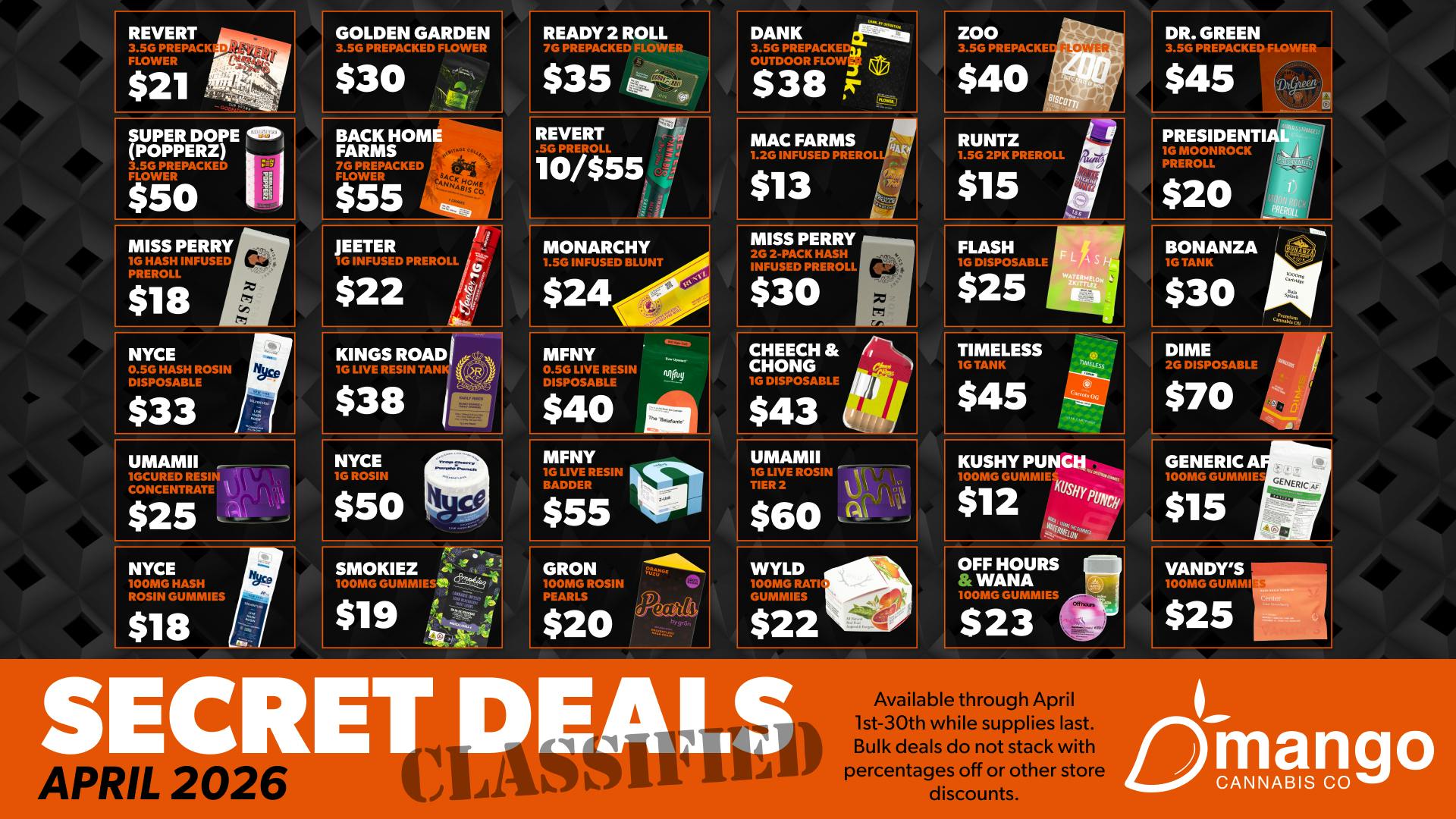 Mango Cannabis - Rochester You Weren't Supposed to See These Deals!