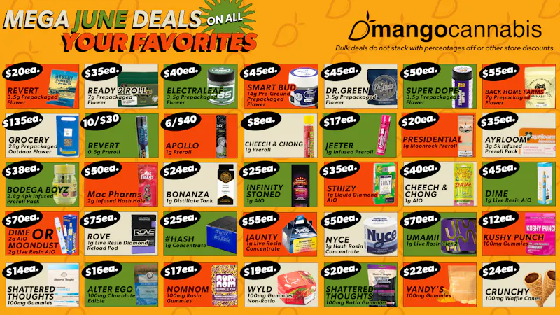 Mango Cannabis - Rochester Unbeatable Deals June!