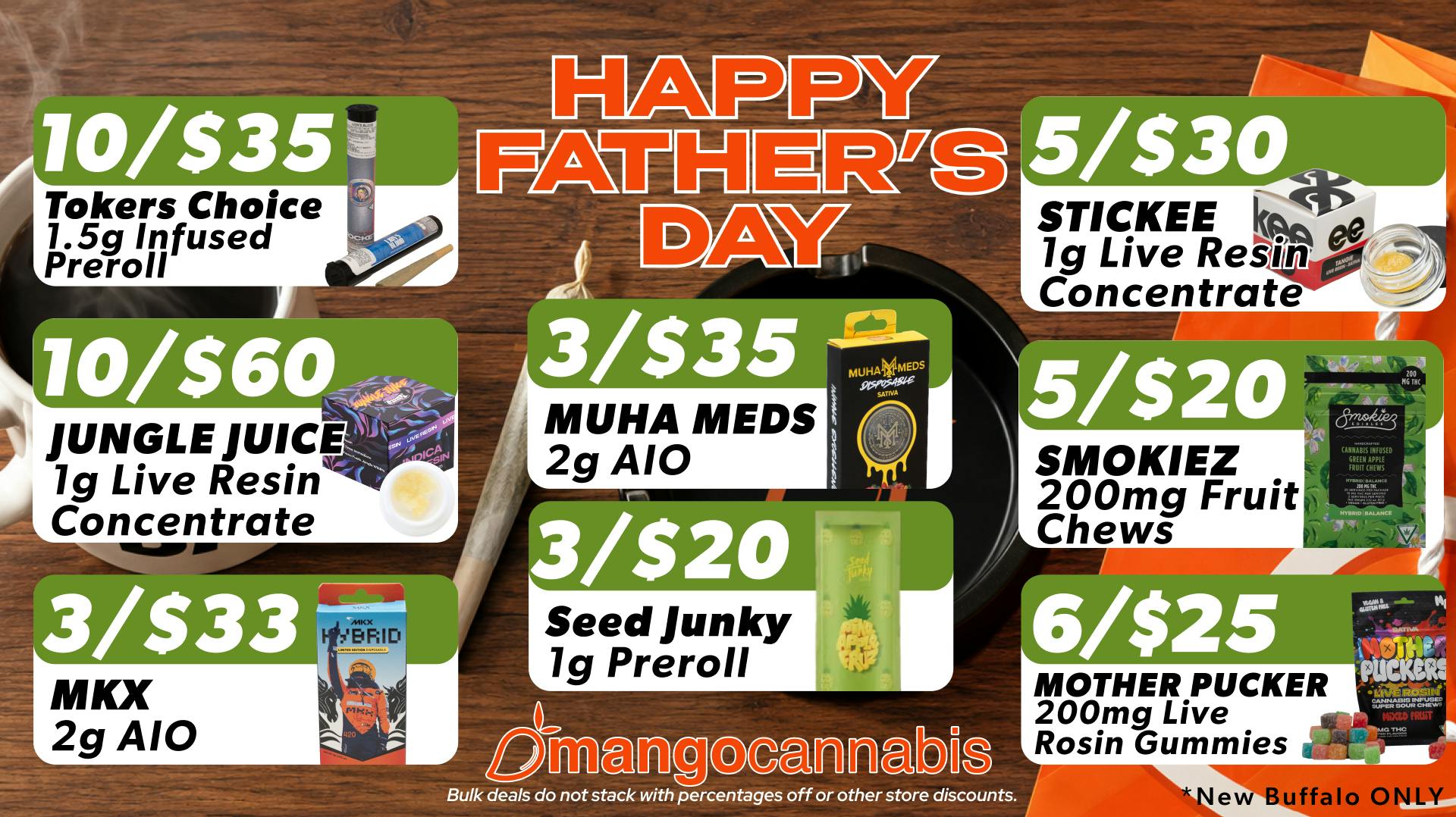 Mango Cannabis - New Buffalo - Now Open! Father's Day Deals!