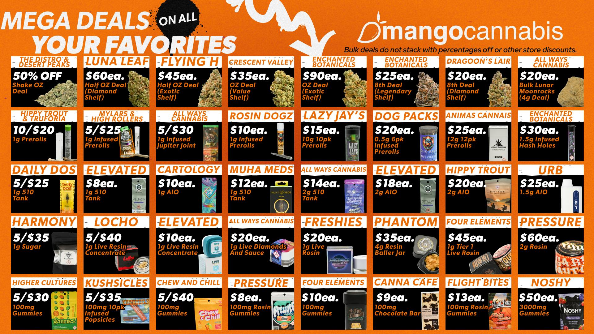 Mango Cannabis - Sunland Park Unbeatable Deals for September!