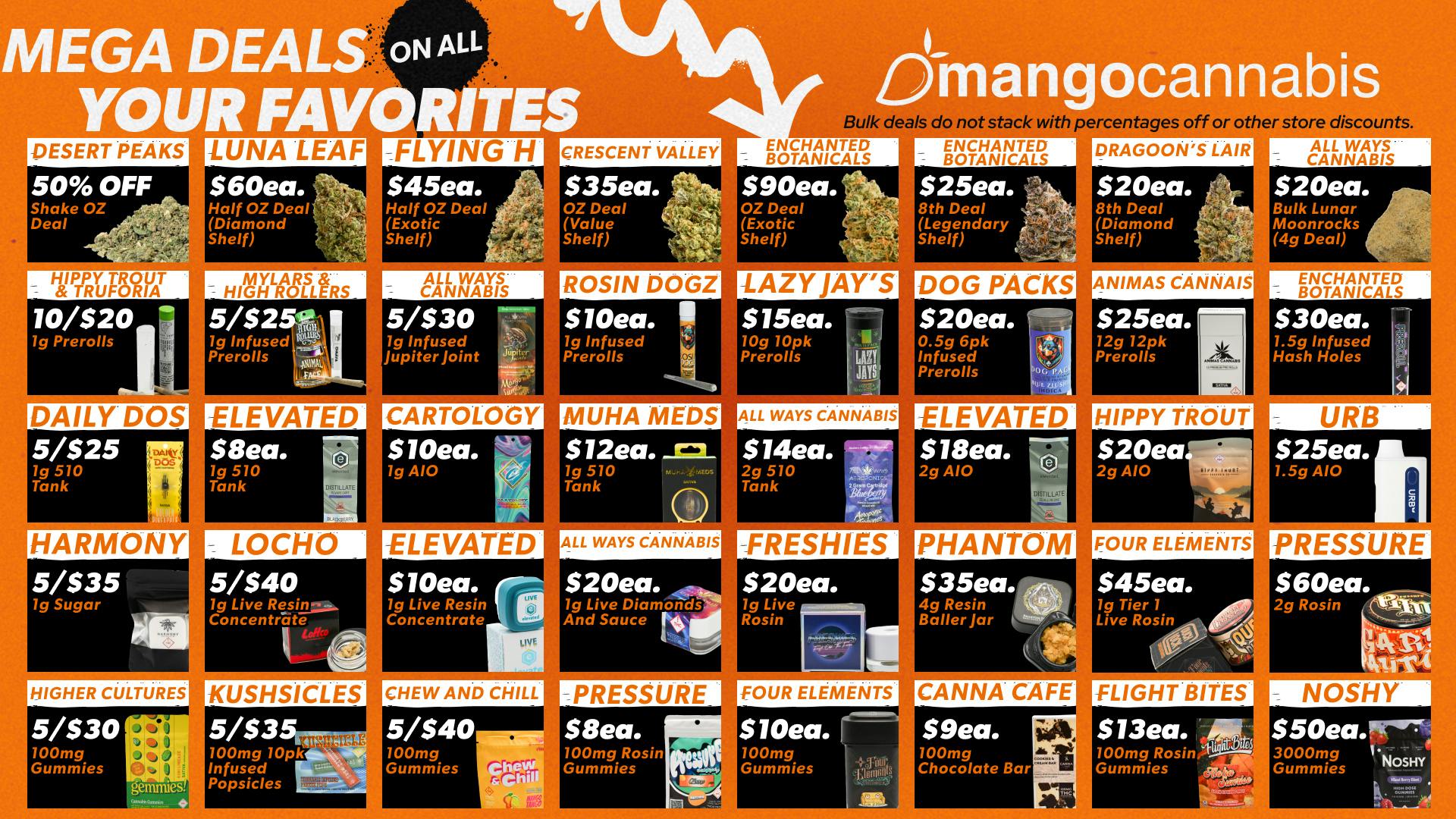 Mango Cannabis - Sunland Park Unbeatable Deals for September!