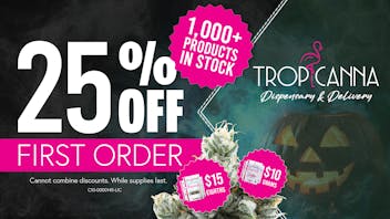 Tropicanna Dispensary and Weed Delivery - Huntington Beach 25% Off First Purchase