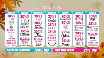 Tropicanna Dispensary and Weed Delivery - Irvine Ballin on a Budget | 50% Off