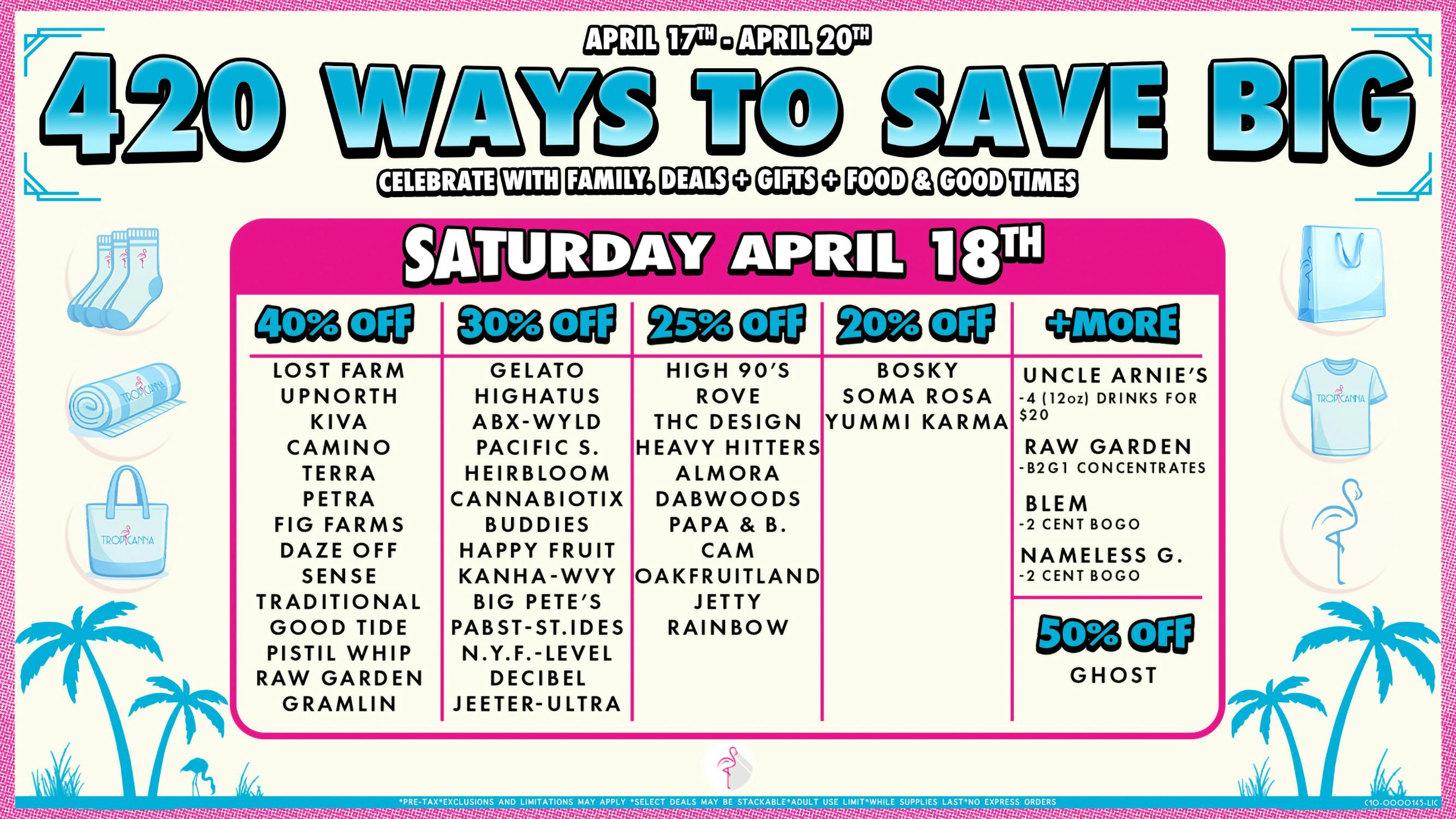 Tropicanna Dispensary and Weed Delivery - Huntington Beach 420 Ways To Save Big | Up To 50% Off