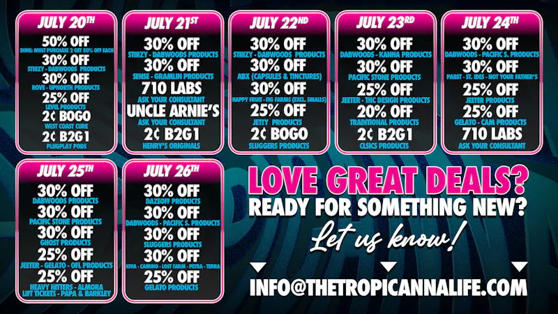 Tropicanna Dispensary and Weed Delivery - Irvine Ballin on a Budget | 50% Off