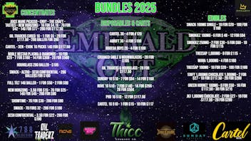 Emerald Cut Widest Variety of Concentrates!