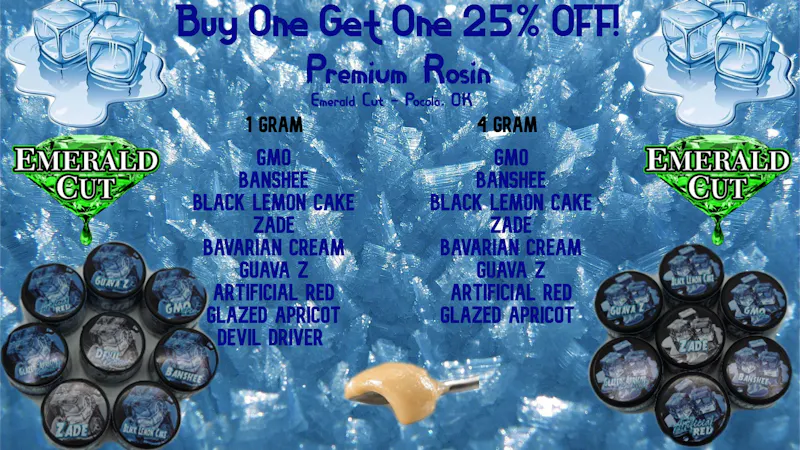 Emerald Cut Buy One Get One 25% OFF!