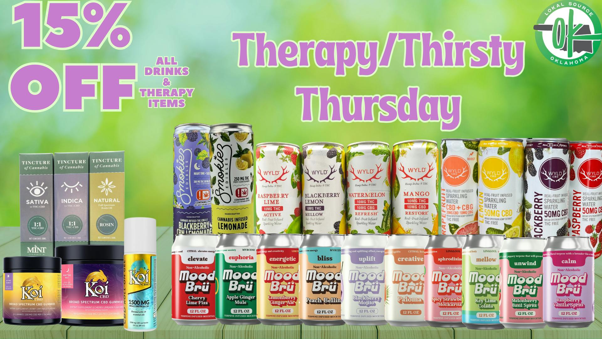Lokal Source Therapy/Thirsty Thursday!!