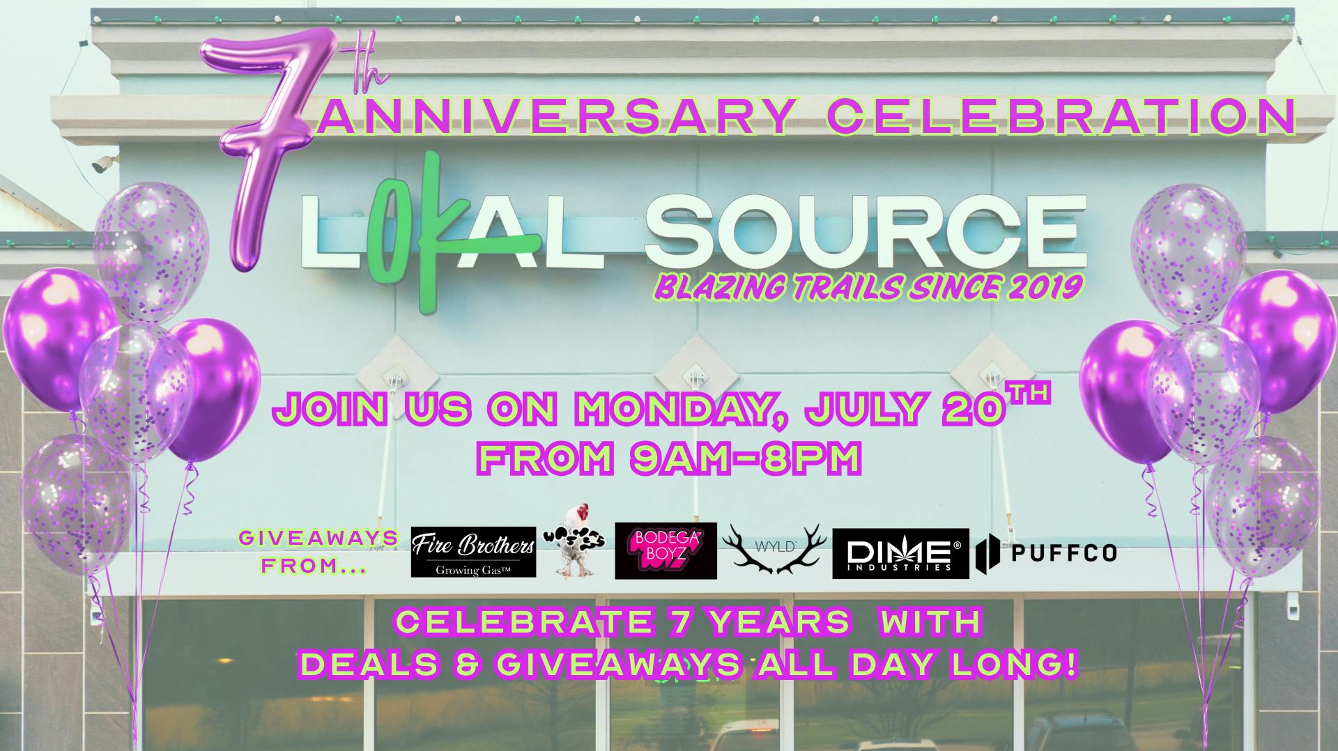 Lokal Source LOKAL SOURCE IS TURNING 7!!!