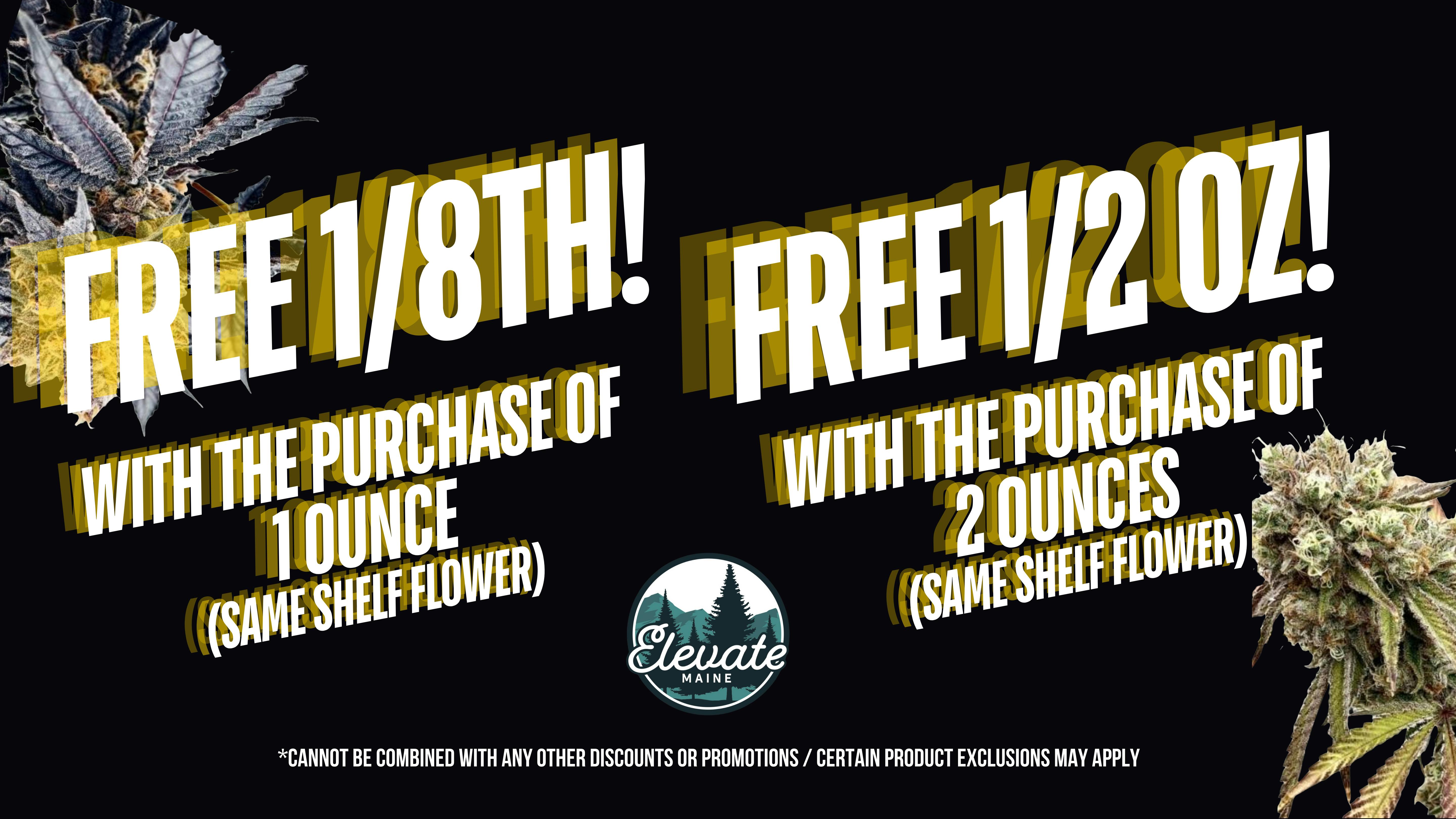 Elevate Maine - S. Portland DAILY FLOWER BULK SAVINGS DEAL!