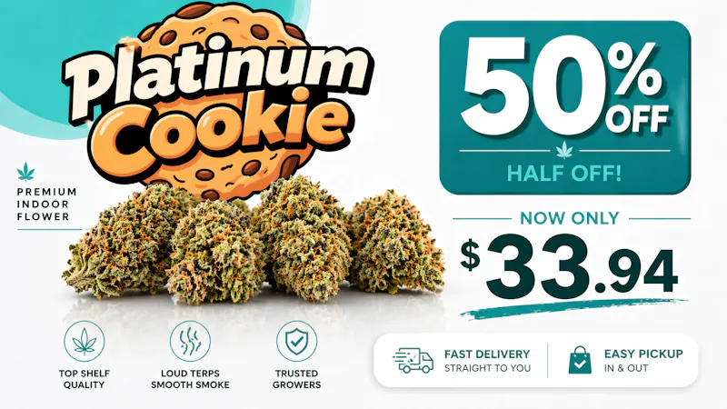 Bleu Diamond 🍪 PLATINUM COOKIE – 50% OFF Now Only $33.94