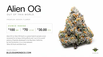 Bleu Diamond 🚀 Alien OG Indoor 28G $100 OTD