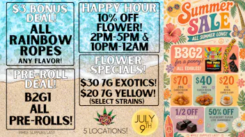Eden Rose Dispensary Eden Rose Daily Deals 07/09/26