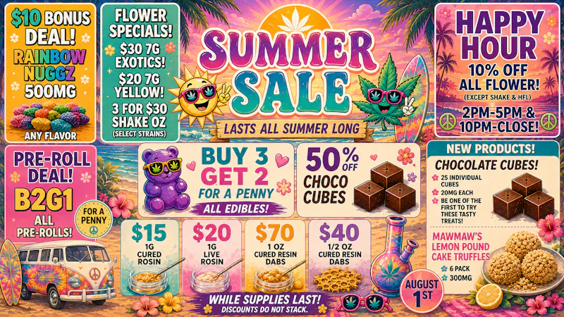 Eden Rose Dispensary Eden Rose Dispensary Deals 08/01/2026