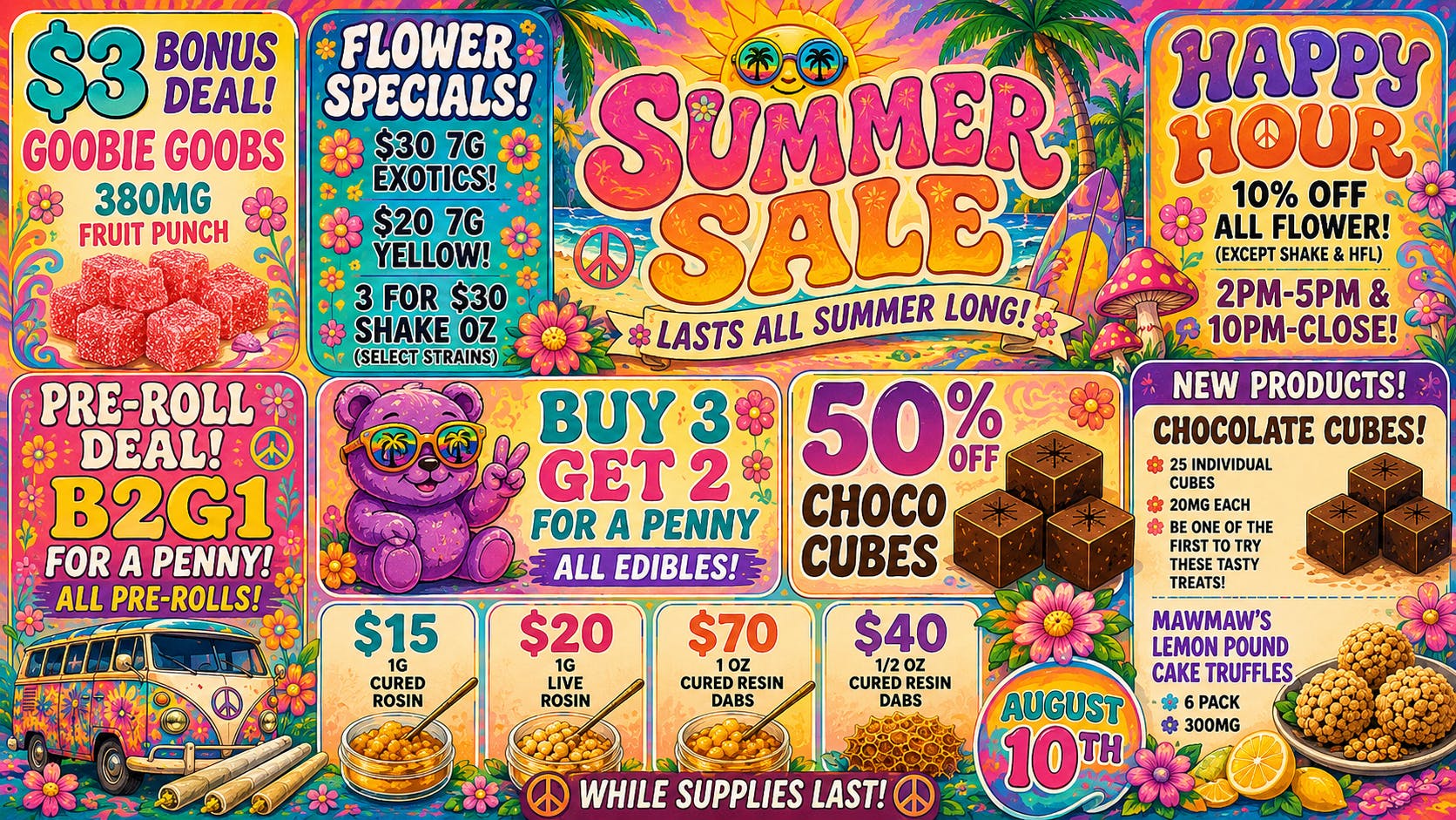 Eden Rose Dispensary EDEN ROSE DEALS 08/10/2026