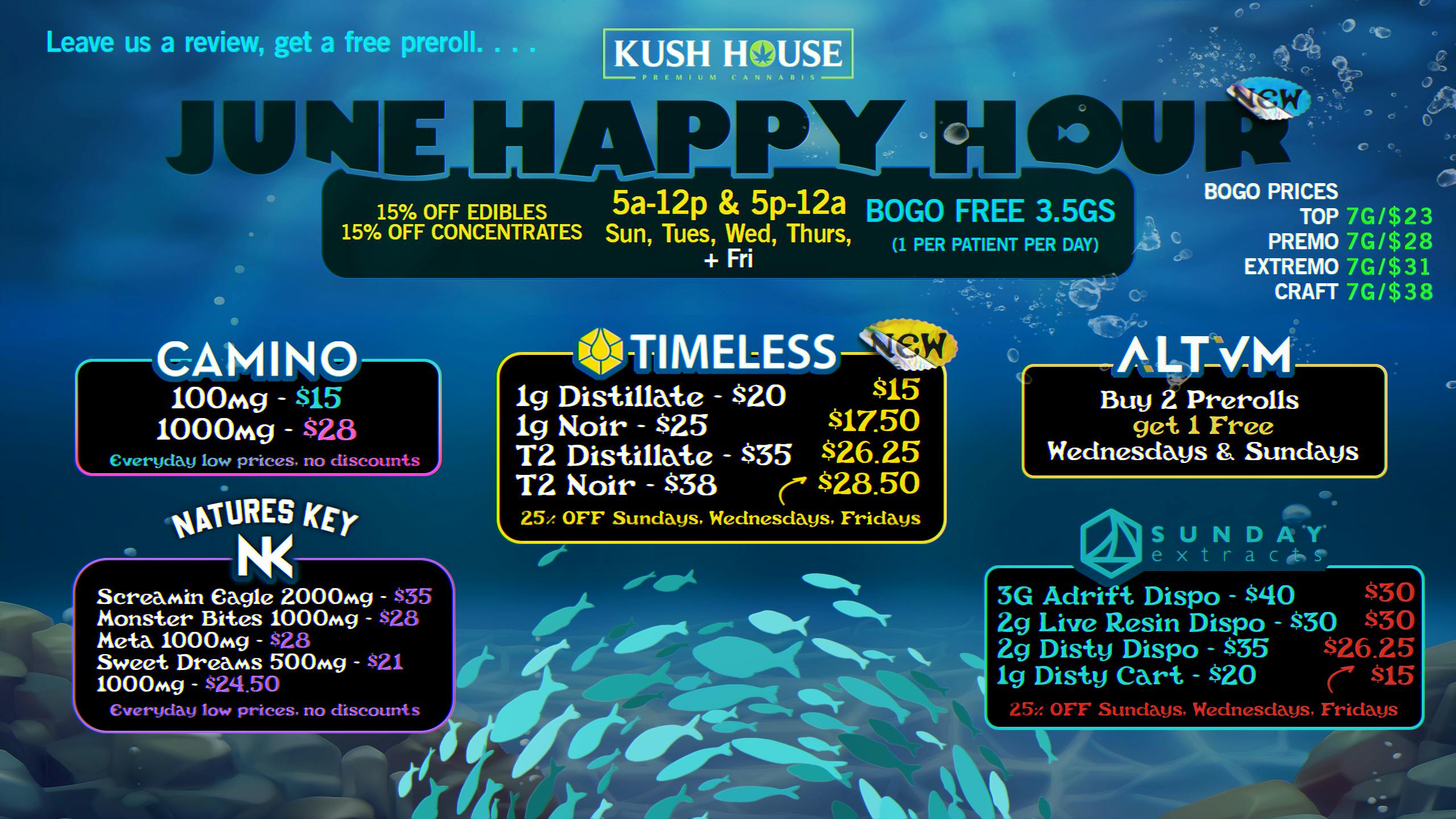 Kush House - 24 Hours Never Closed & Drive Thru! - Moore 🌊BUY 1 GET 1 FREE 3.5G SAME SHELF🪼