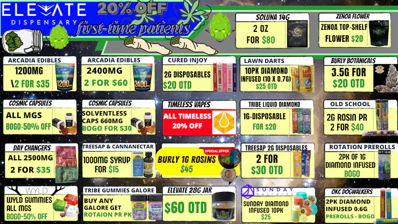 Elevate Dispensary 420 Utter Madness