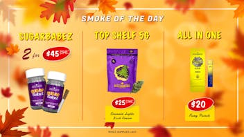 SUGARBUDZ 5G FOR $25 AT SUGARBUDZ