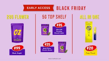 SUGARBUDZ $99 OUNCE AT SUGARBUDZ