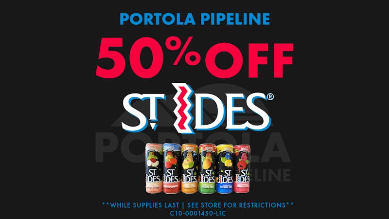 Portola Pipeline 50% OFF St. Ide's High Tea