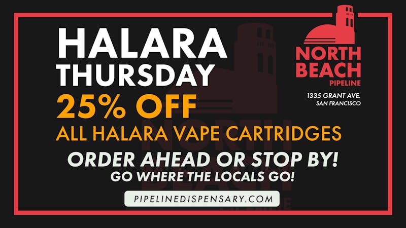North Beach Pipeline HALARA THURSDAYS!