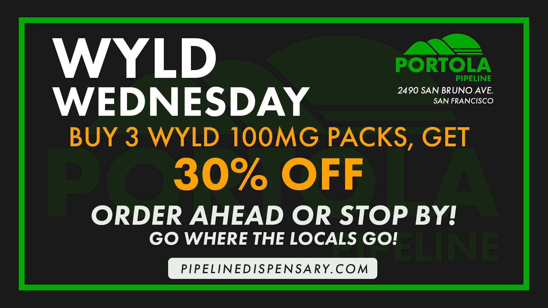 Portola Pipeline WYLD WEDNESDAYS!