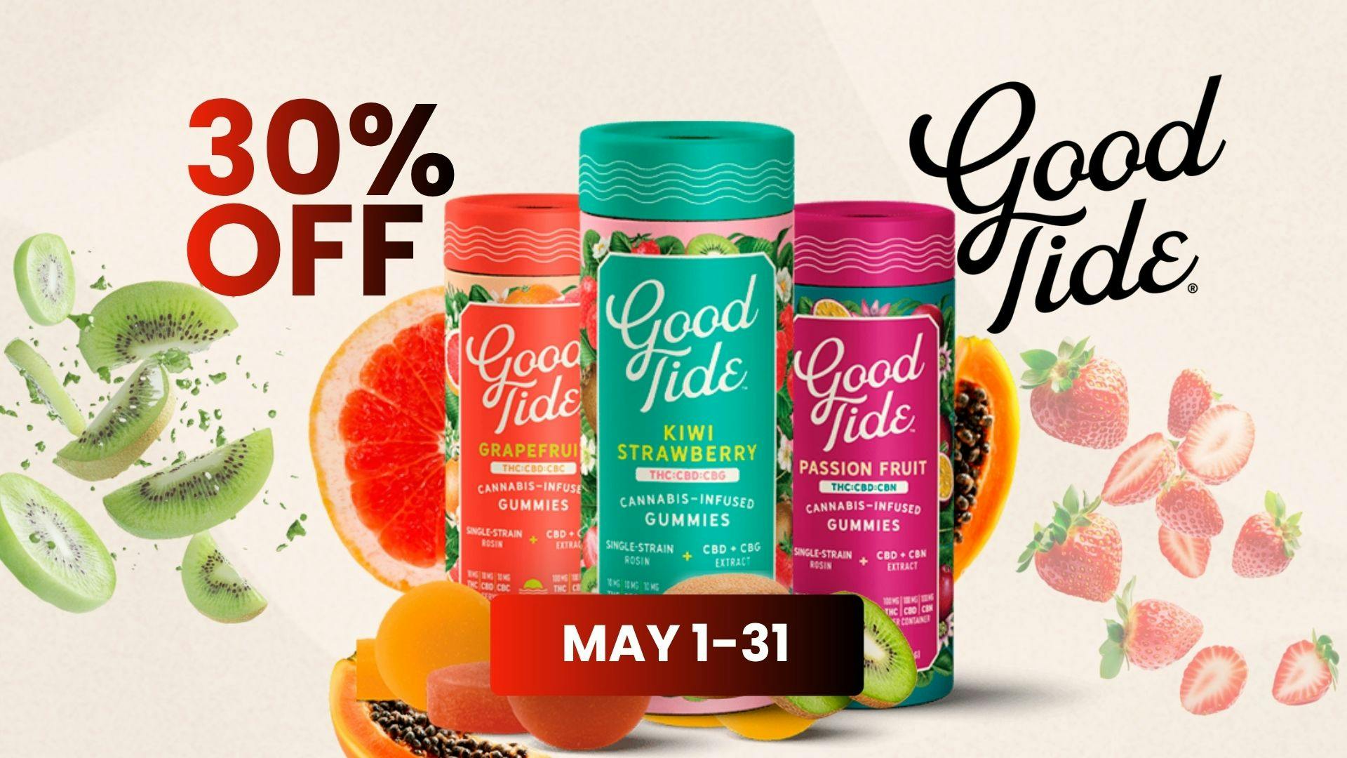 Silver Stem Fine Cannabis Rockrimmon 30% OFF Good Tide Rosin Gummies