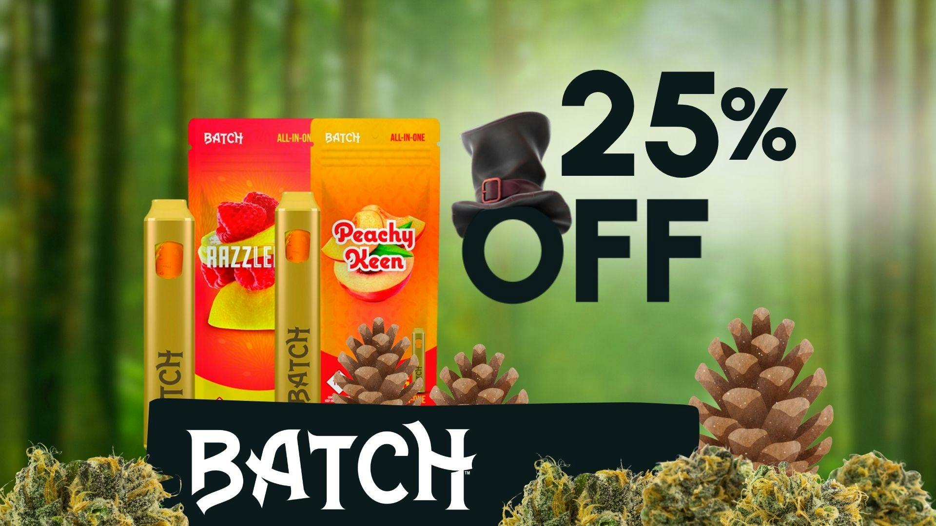 Silver Stem Fine Cannabis Northfield 25% OFF Batch Carts