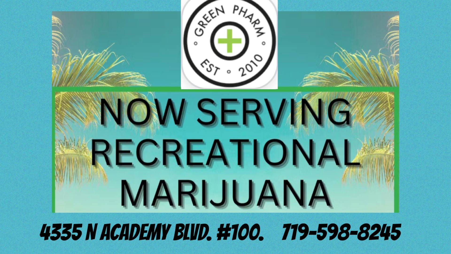 Green Pharm 2 Recreational is here!