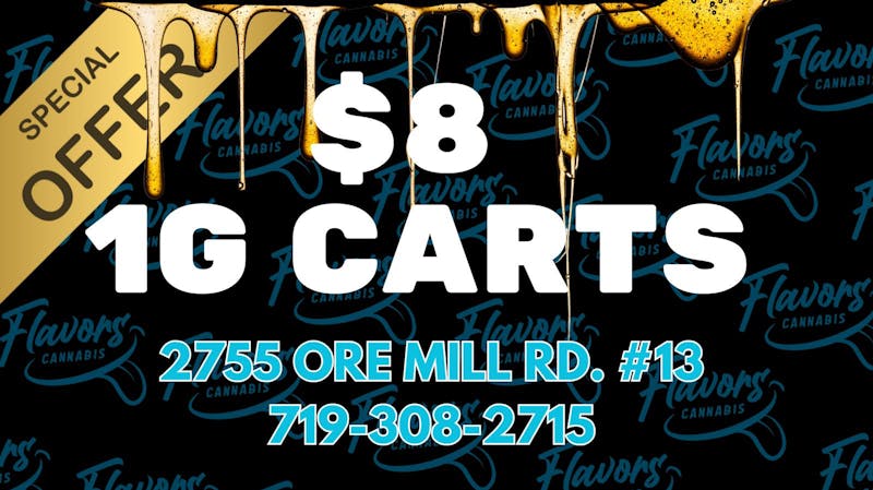 Flavors $8 1000MG CARTS!