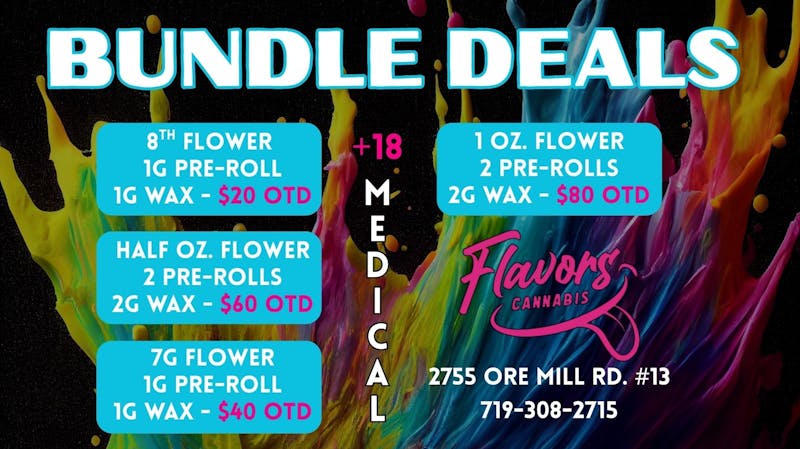 Flavors BUNDLE DEALS TO SAVE!