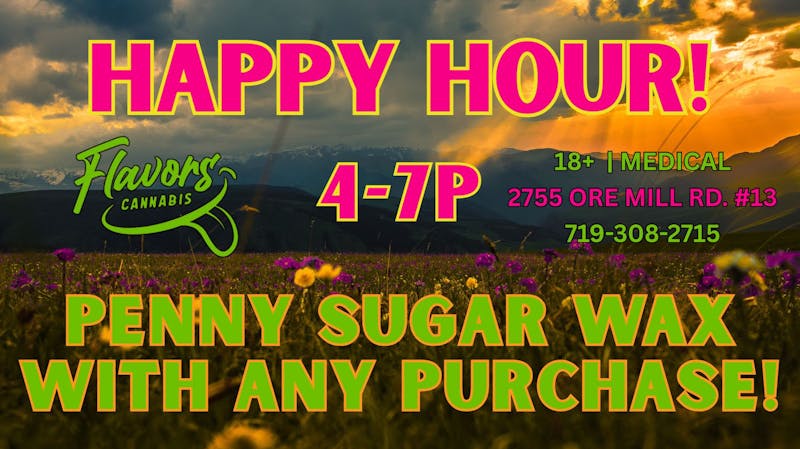 Flavors HAPPY HOUR 4-7P