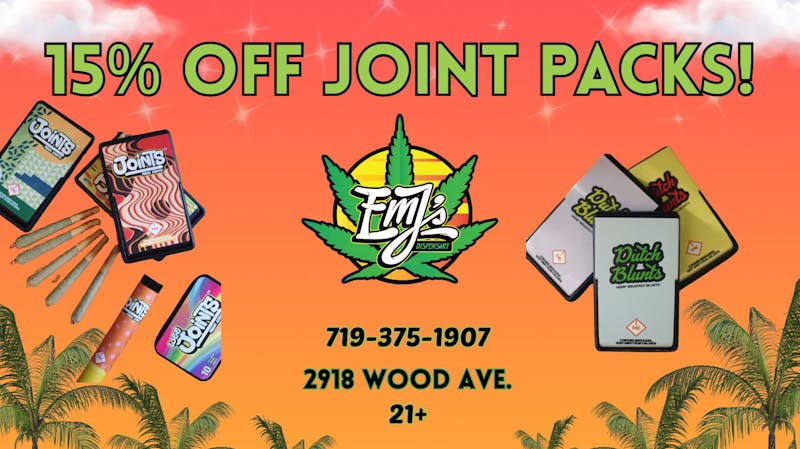 EmJ's 15% OFF JOINT PACKS