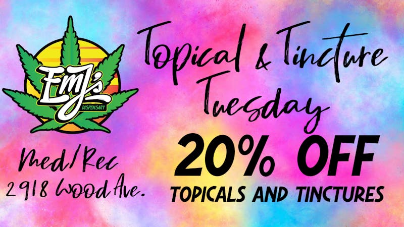 EmJ's Topical and Tincture Tuesday!