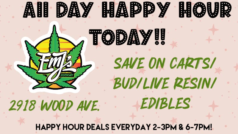 EmJ's All Day Happy Hour!