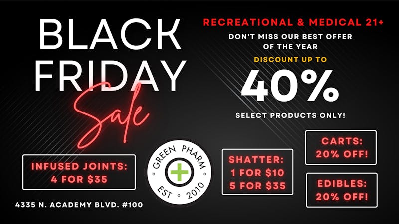 Green Pharm 2 REC & MED BLACK FRIDAY DEALS!